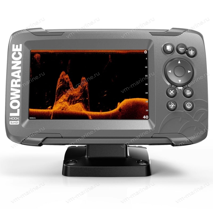 Эхолот-плоттер Lowrance Hook2-5x SplitShot GPS без загрузки карт (000-14016-001)