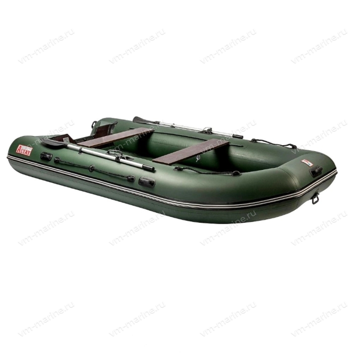 Лодка надувная моторная Алтай A360 НДНД зелёный 3,6м