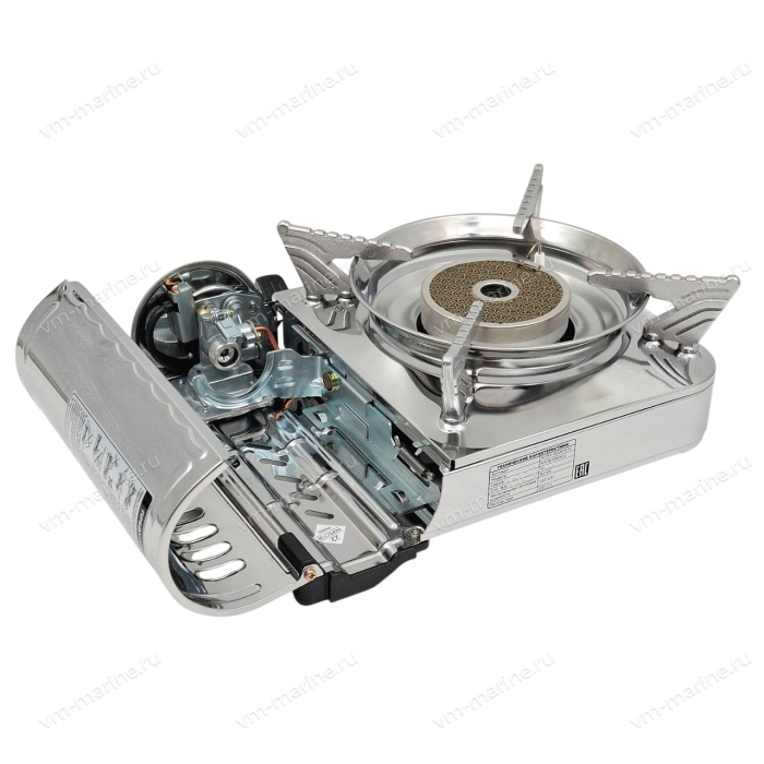 Плита газовая NISUS в кейсе, керамическая горелка, ветрозащита (N-MS-8000ASC)