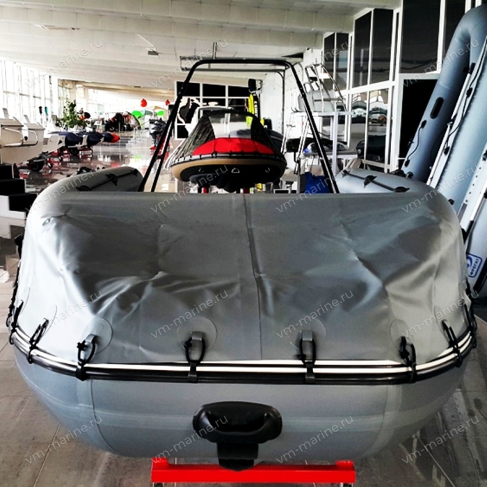 Тент носовой на лодки А380/420/470/520 серый