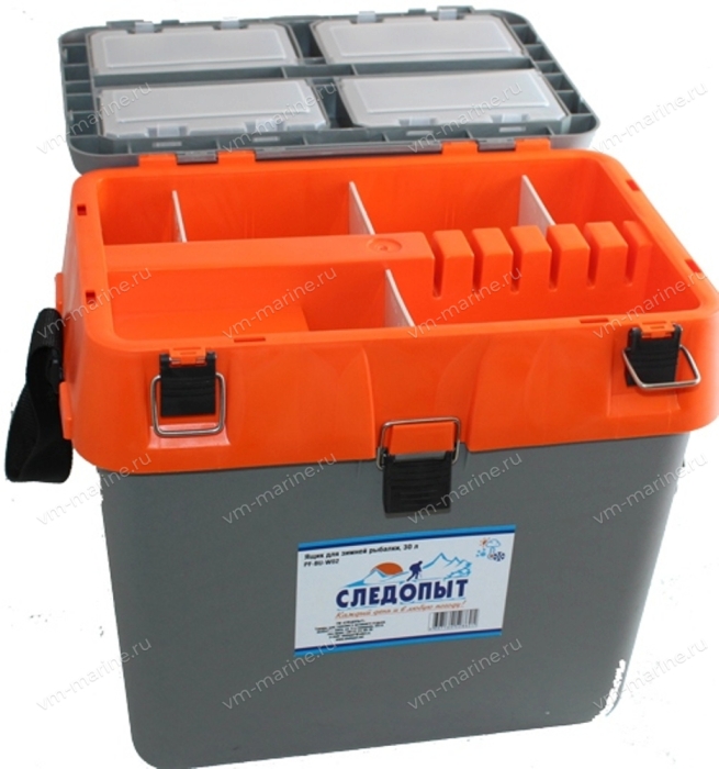 Ящик для зимней рыбалки "СЛЕДОПЫТ", 30л PF-BU-W02