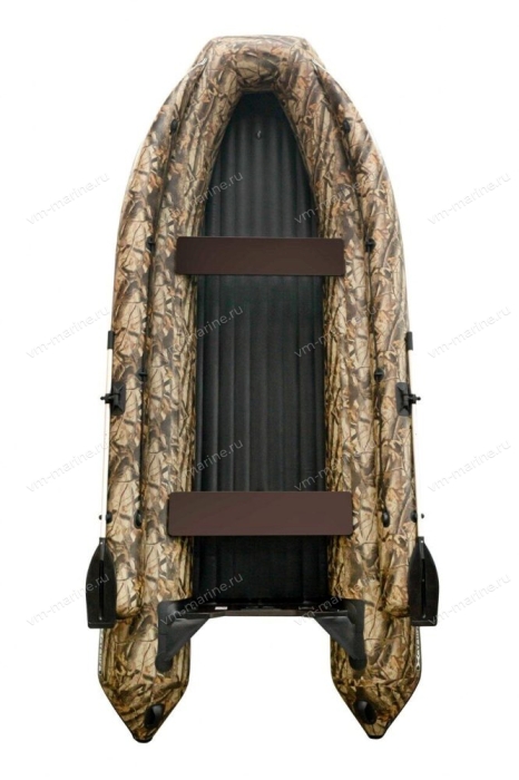 Лодка надувная моторная Хатанга Jet-475 Lux НДНД с фальшбортом серый