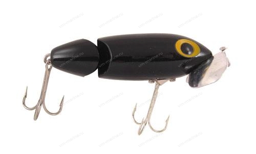 Воблер поверхностный Pradco ARBOGAST Jtd Jitterbug Clicker G675 BK 67мм 18,2гр