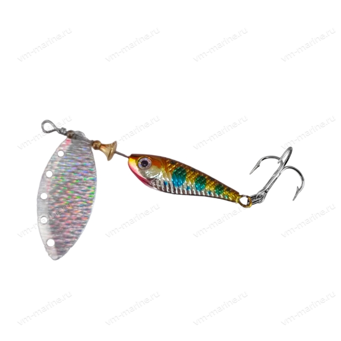 Блесна вращающаяся DAIWA SILVER CREEK SPINNER R 1150 holo yamame 15гр