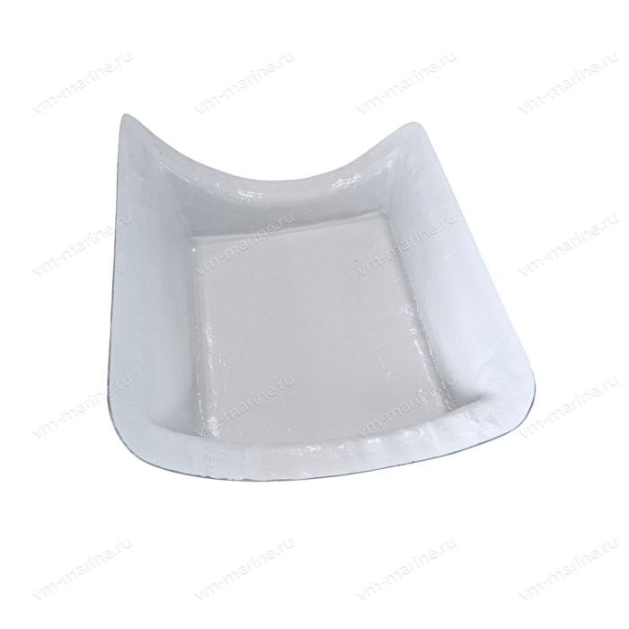 Площадка для крепления на баллон, короткая, цвет белый PL_0101