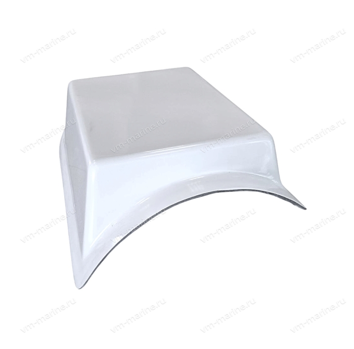 Площадка для крепления на баллон, короткая, цвет белый PL_0101