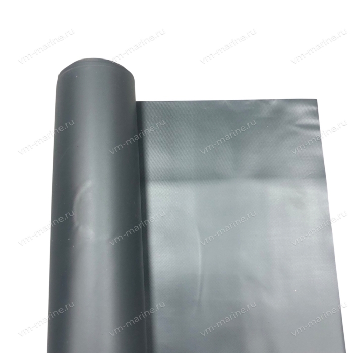 Ткань ПВХ (850 гр) т/серая,м2 С1-07-72