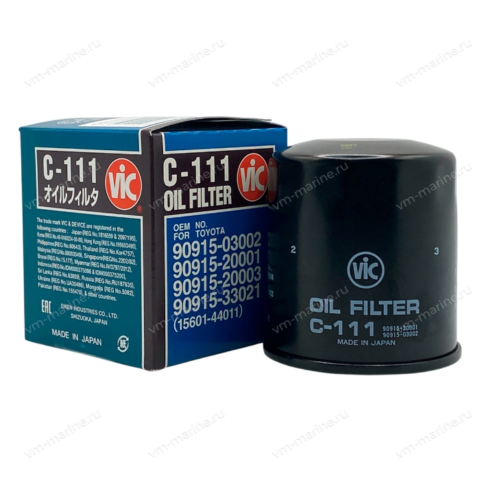 Фильтр масляный Yamaha F150-F250 VIC C-111