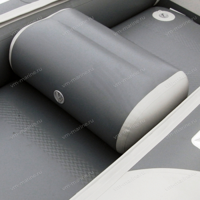 Сиденье надувное с перегородкой №2 74х44х33см серый