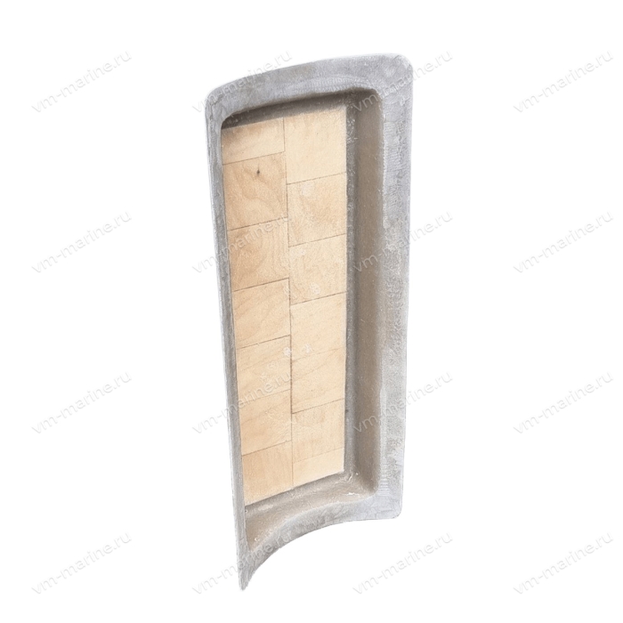 Площадка для крепления на баллон, цвет св.серый PL_04