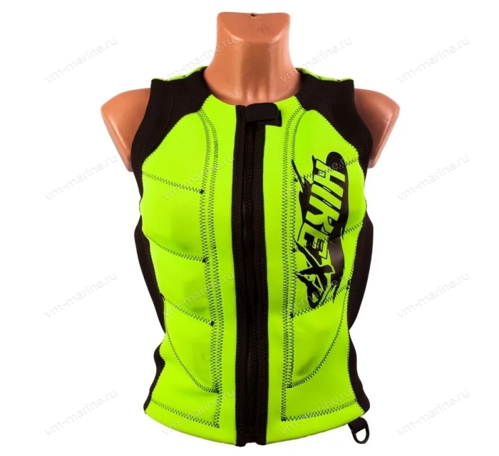 Водный спортивный жилет hikeXp Anti shock Green-black neopren, woman M 101GB-511M