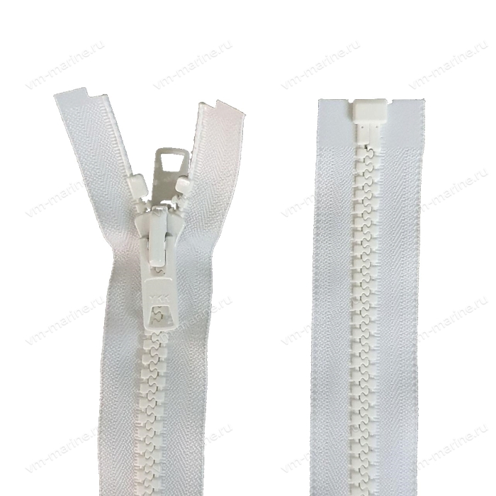 Молния с собачкой белая N10 30'', YKK1030