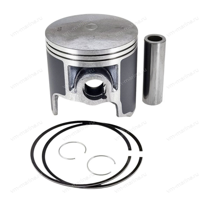 Поршень, к-т с кольцами, 700 (61X, 62T), 1100, + 0,25 мм, 010-825-04KT