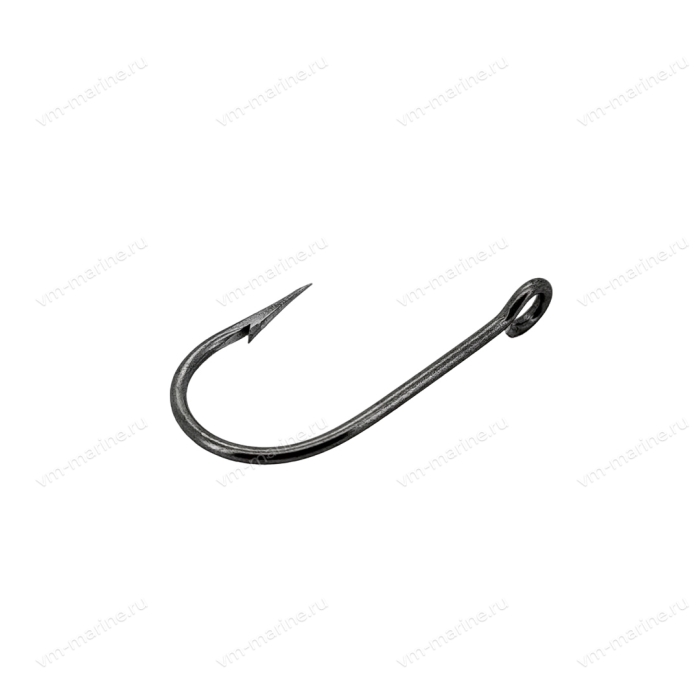 Крючок тролинговый с разогнутым ушком MUSTAD HT4/0 нержавеющая сталь