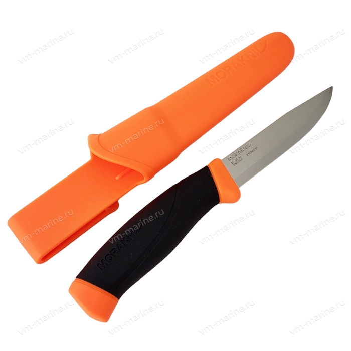 Нож туристический MORAKNIV Companion HD Hi-Vis Orange 12495/12090