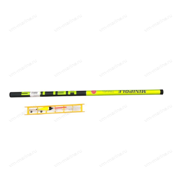 Комплект-удилище поплавочное с оснасткой Helios Minipole 6м/тест 5-20гр (HS-M-600/355109)