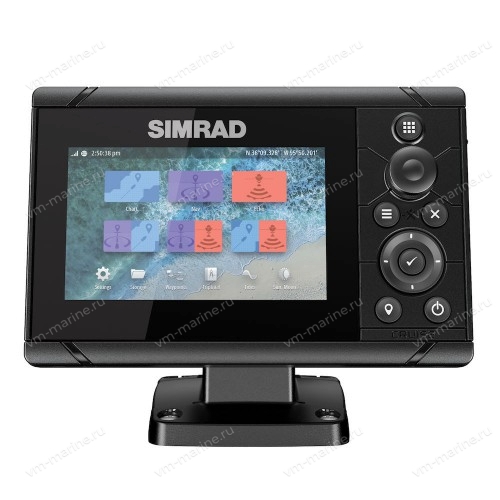 Картплоттер-эхолот SIMRAD Cruise-5, ROW Base Chart, 83/200 XDCR (000-14998-001)