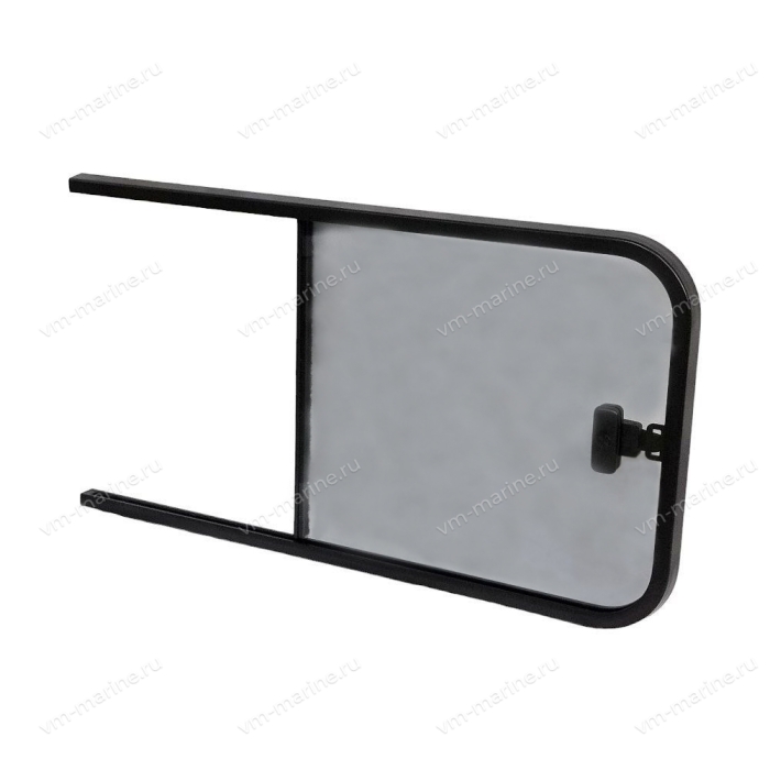 Форточка накладная со сдвижным стеклом, правая