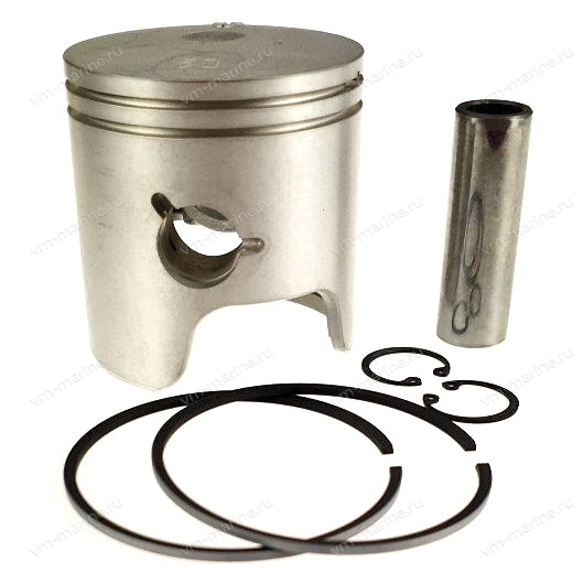 Поршень, к-т, + 0.5 mm, Yamaha 40-50, двухтактные (с 89 года)