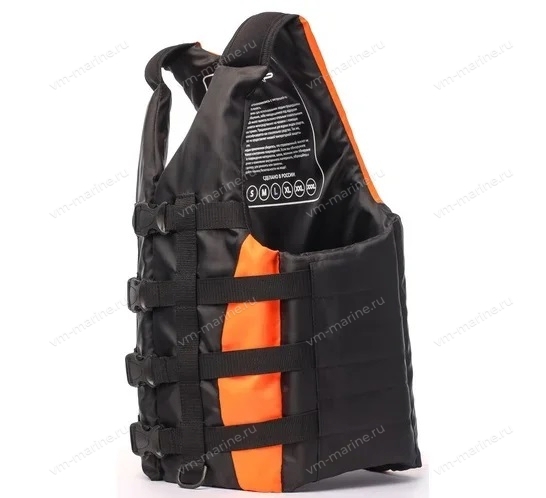 Водный спортивный жилет hike Universal, Black\Orange S 101BO-501S