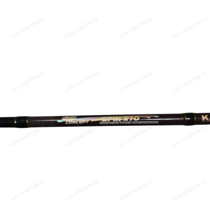 Спиннинг Kaida 240 см., 2-х состовная с кольцами 309-240