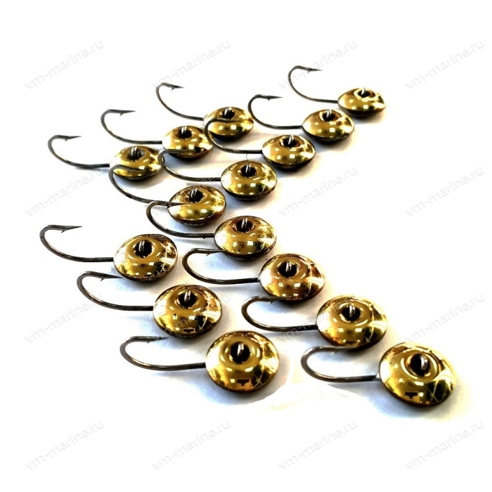 Блесна зимняя Жук 15мм/5гр латунь