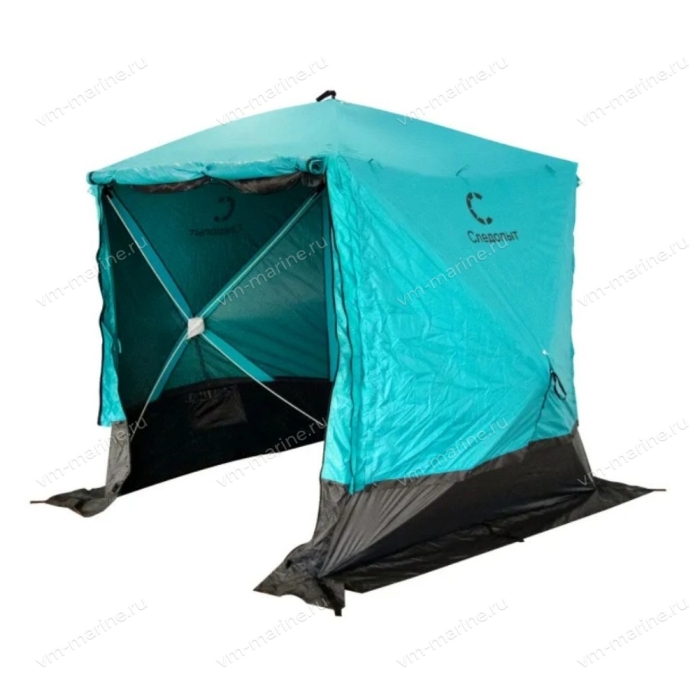 Шатёр СЛЕДОПЫТ быстро сборный 4 стены / 2,1 х 2,1 х 2,05м / 4,4кв.м WATERFALL (PF-TOR-K07)