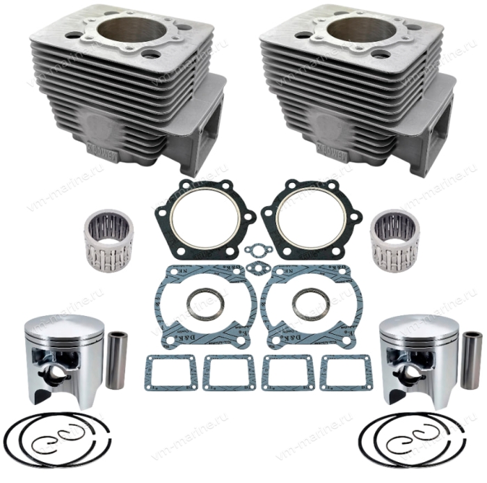 Комплект цилиндров с поршнями и прокладками Yamaha VK540