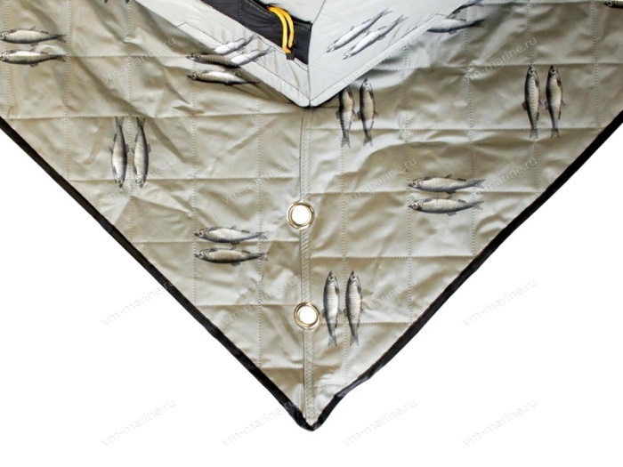 Палатка зимняя КУБ WOODLAND ULTRA LONG утеплённая 230х170х180см