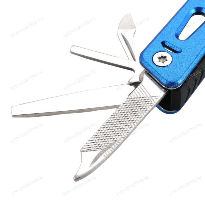 Мультитул/плоскогубцы/ "СЛЕДОПЫТ" 70х35х15мм/9 предметов/в чехле (PF-MT-18)