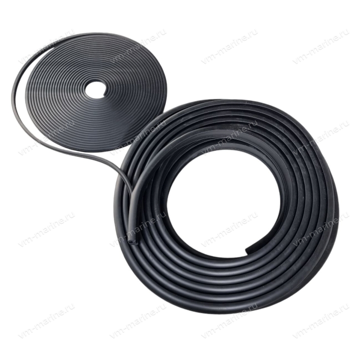 Брус привальный (чёрный) 38 мм SF25002Black