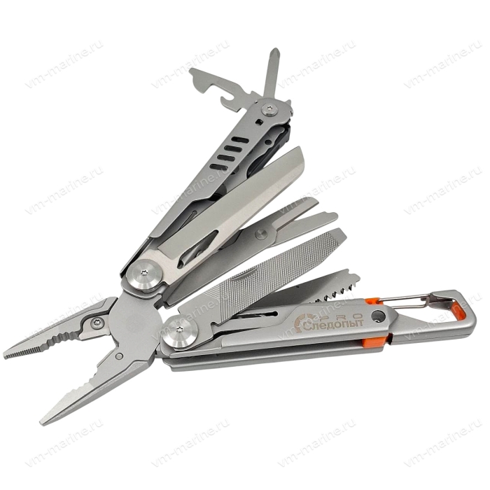 Мультитул "СЛЕДОПЫТ Pro" 12 предметов в чехле (PF-MT-26)