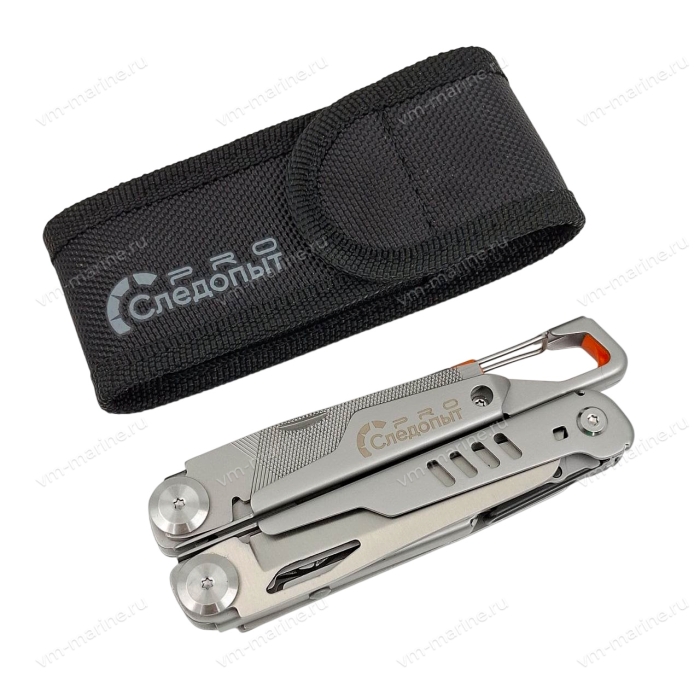Мультитул "СЛЕДОПЫТ Pro" 12 предметов в чехле (PF-MT-26)