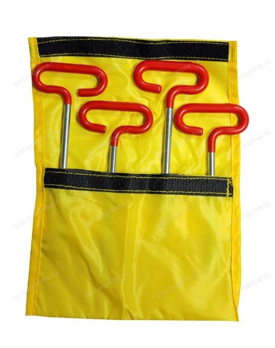 Ввёртыши для зимней палатки Ice Stakes 4шт в чехле, комплект