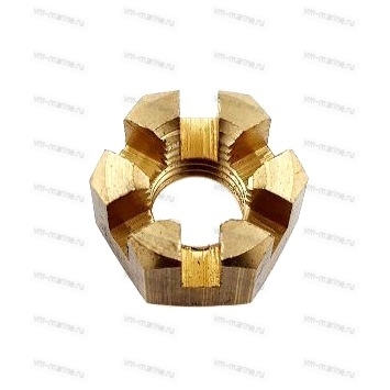 Гайка крепления гребного винта Yamaha 6(C)-15, F20(B) 90171-10M01