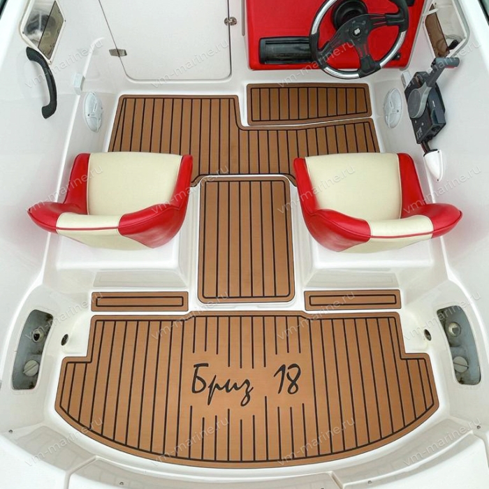 Палубное покрытие Eva-Teak (кокпит) Бриз-18