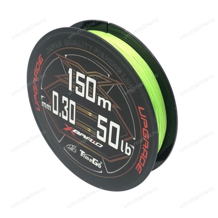 Леска плетёная Time Go Grade 0,30 мм 150 м. TG-30