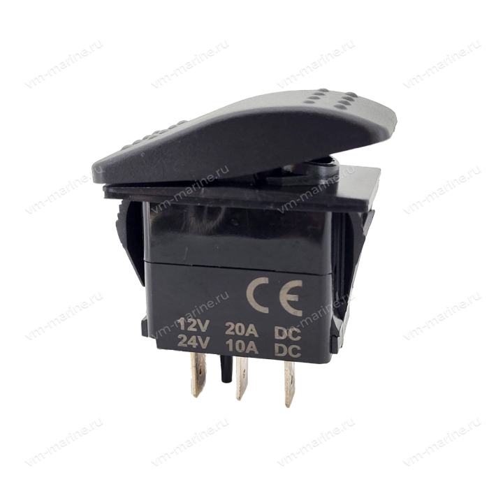 Включатель On-Off-On, SPDT, 12V, 20A SF50701-5-A1