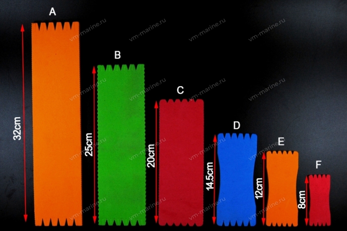 Мотовило OF-M5-13E 5х13х0,8см EVA чёрный