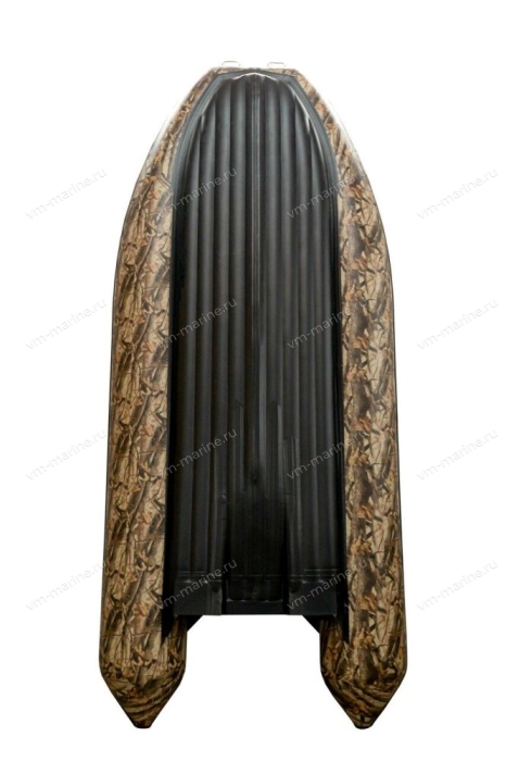 Лодка надувная моторная Хатанга Jet-390 Lux НДНД с фальшбортом серый