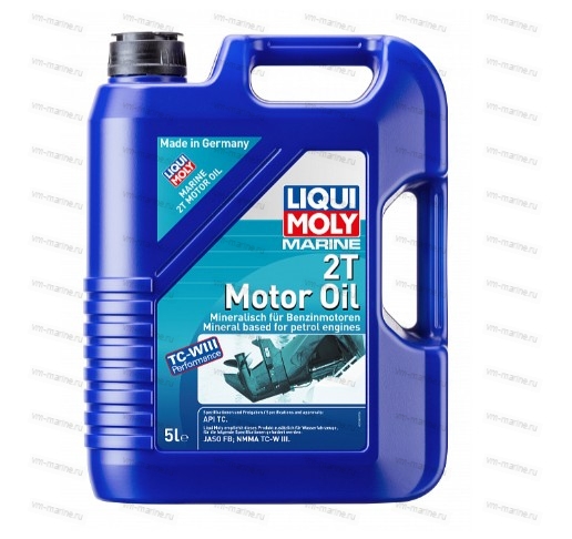 Мин. моторное масло LiquiMoly Marine 2Т Motor Oil TC FB 5л. 25020