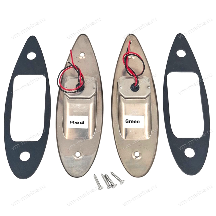 Огни ходовые светодиодные, комплект 12V SF40444