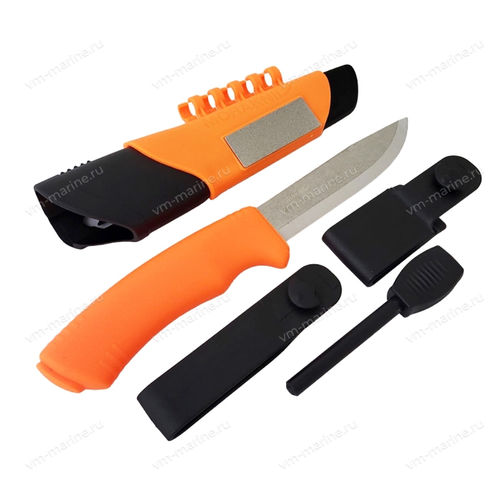 Нож туристический MORAKNIV Bushcraft Survival Hi-Vis Orange 12051