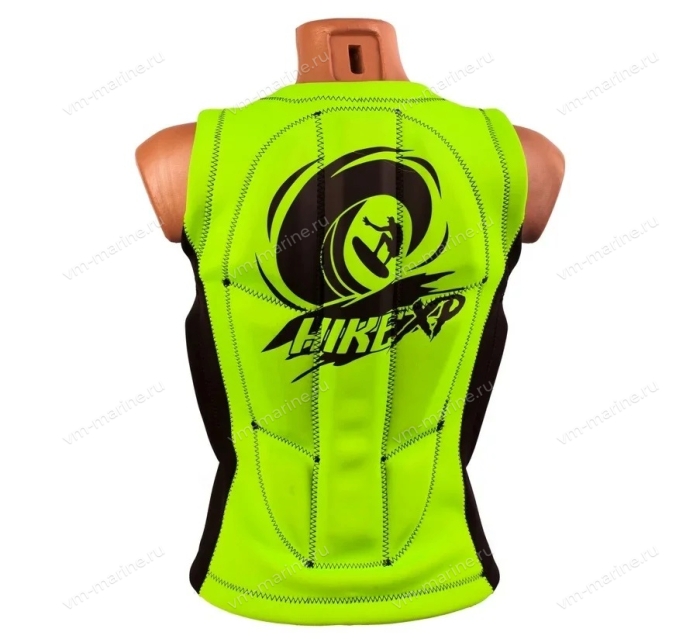 Водный спортивный жилет hikeXp Anti shock Green-black neopren, woman XS 101GB-511XS