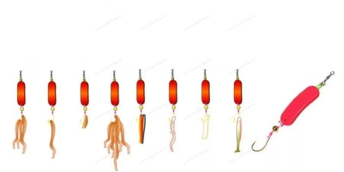 Булер Fujiwara Normal 12гр 2шт красный