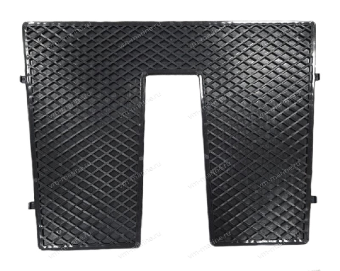 Накладка на транец черная B184030 430x324x6.6 мм