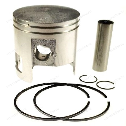 Поршень с кольцами, к-т, (0.25), Yamaha 40X, 100-254-04KT