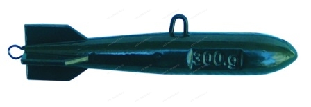 Грузило троллинговое DTD TORPEDO 11 унций 300гр