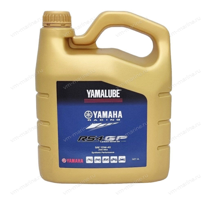 Масло Yamalube RS4GP 10W-40, (4 л) 90793AS451