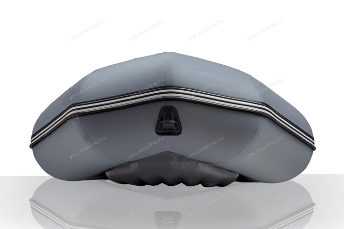 Лодка надувная моторная LEADER ТУНДРА-325 с НДНД серый